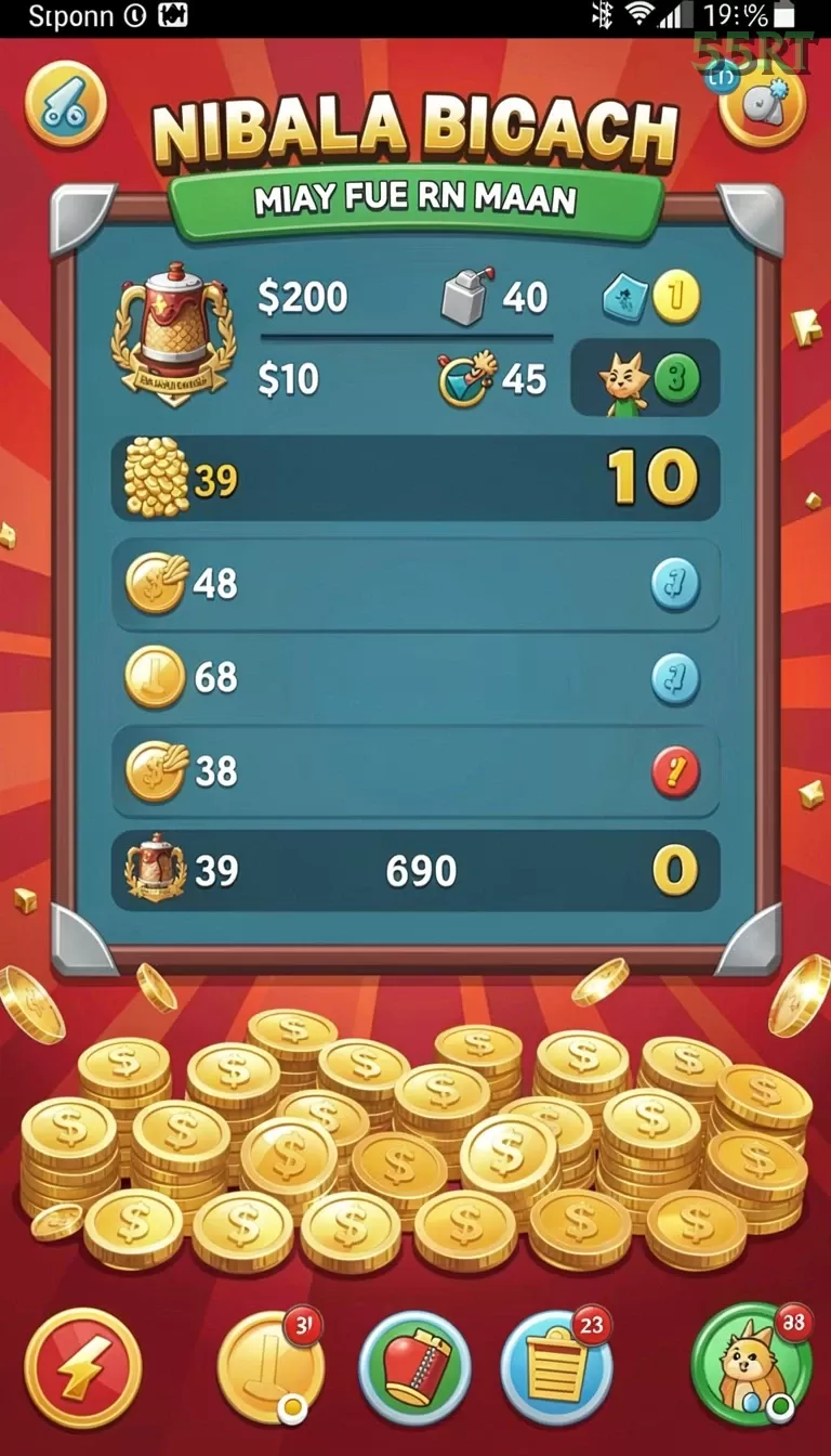 Cuplikan layar JOKER11 — menu navigasi