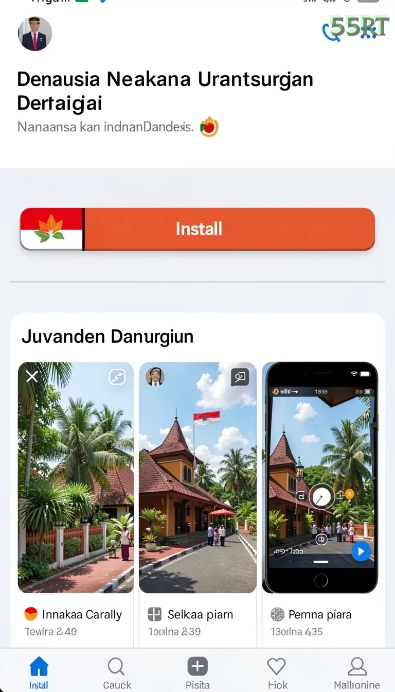 Cuplikan layar GACOR88 — halaman utama